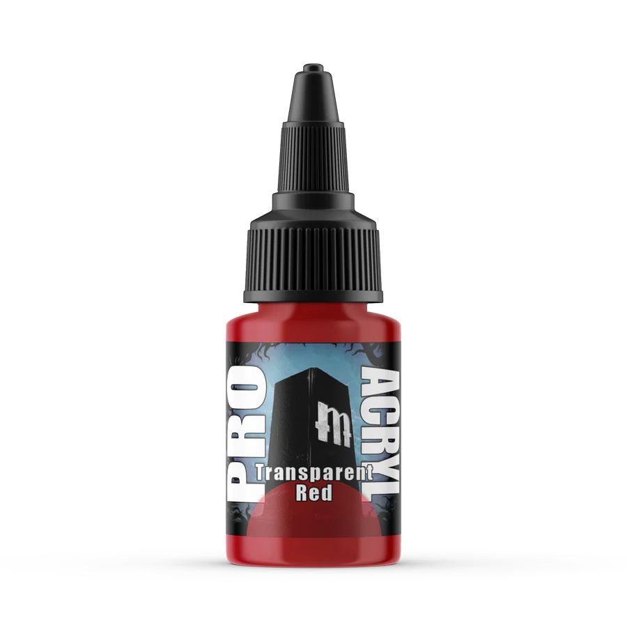 Pro Acryl - Transparent Red 22ml