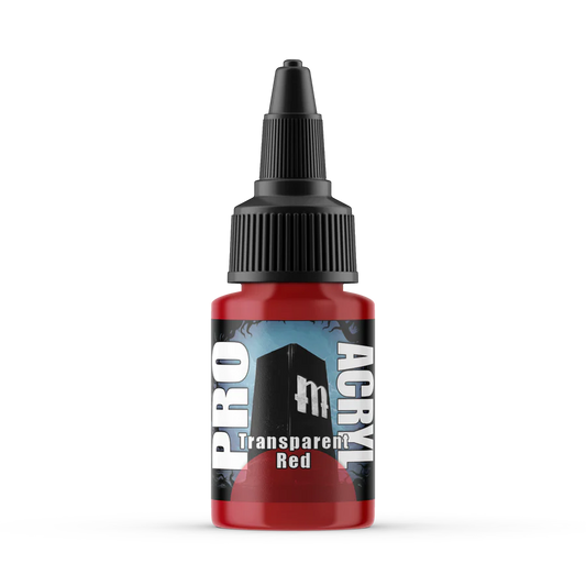 Pro Acryl - Transparent Red 22ml