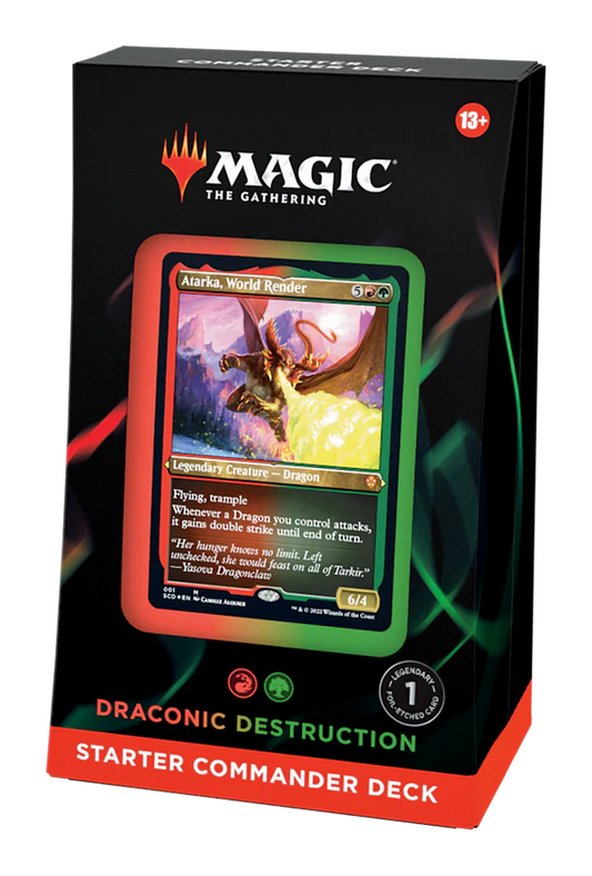 MTG Starter Commander Deck - Draconic Destruction