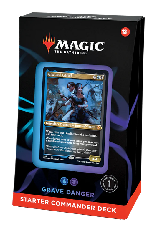 MTG Starter Commander Deck - Grave Danger
