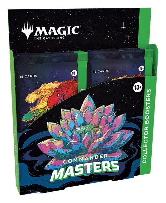 MTG: Commander Masters Collector Booster Display (Sealed)