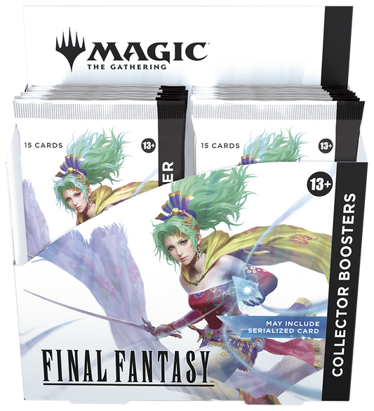 [Pre-order][ETA 6/13/2025] MTG: Final Fantasy Collector Booster Box (Sealed)