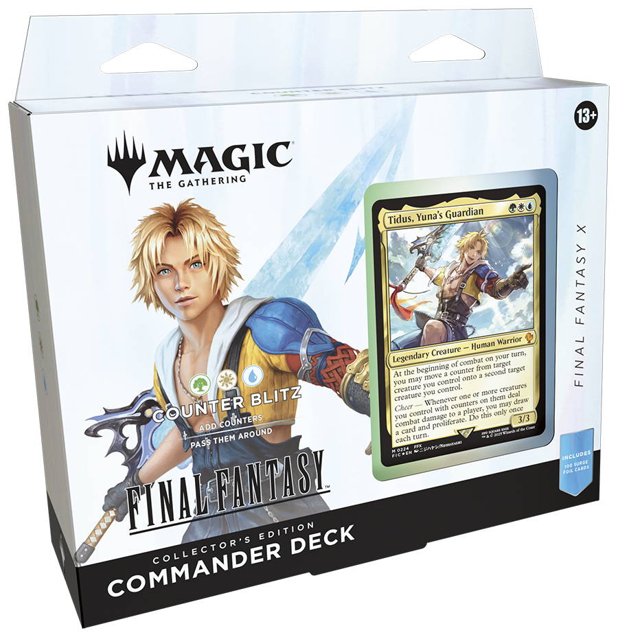 [Pre-order][ETA 6/13/2025] MTG: Final Fantasy Collector's Edition Commander Deck (Set of 4)