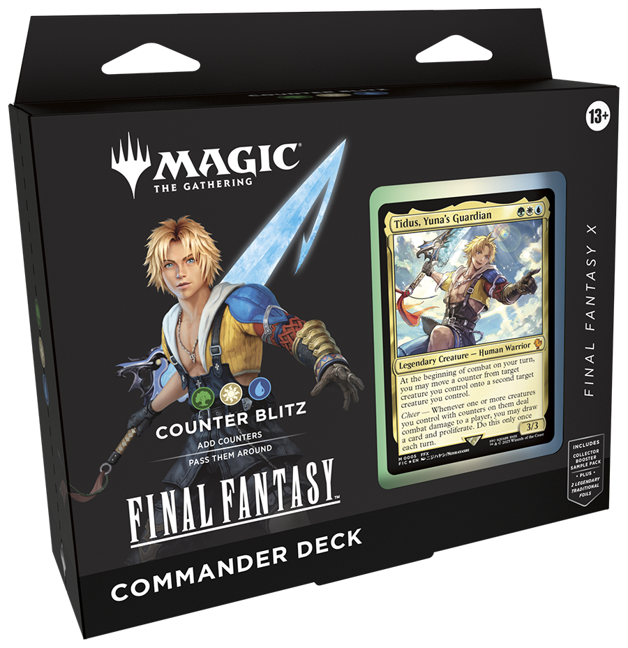 [Pre-order][ETA 6/13/2025] MTG: Final Fantasy Commander Deck (Set of 4)