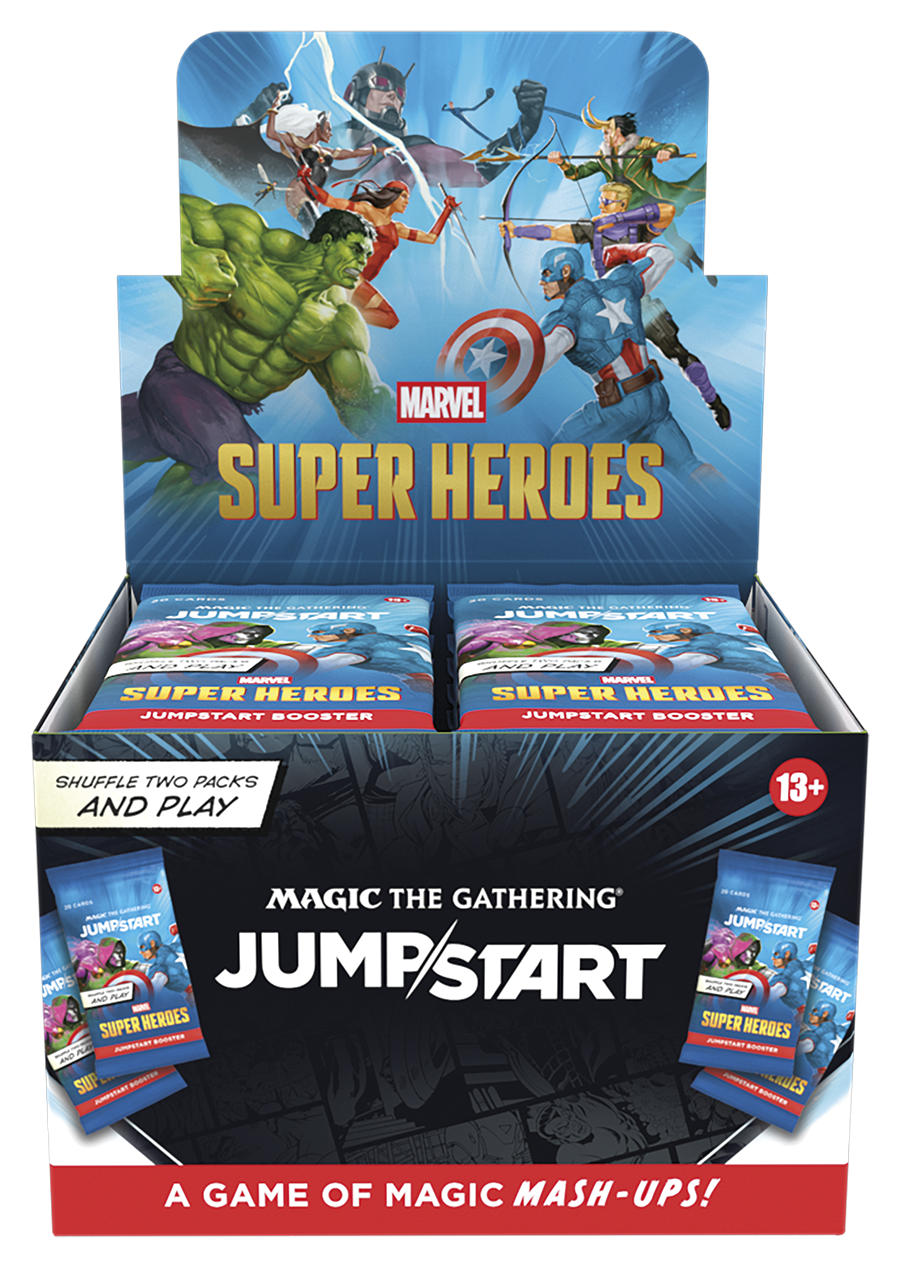MTG: MARVEL SUPER HEROES - JUMPSTART BOOSTER BOX [Pre-order][Available 6/26/2026]