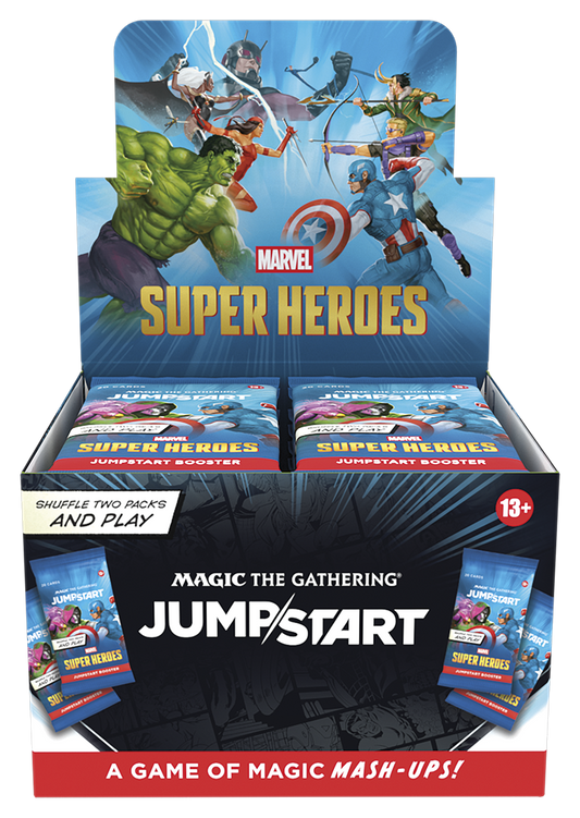 MTG: MARVEL SUPER HEROES - JUMPSTART BOOSTER BOX [Pre-order][Available 6/26/2026]