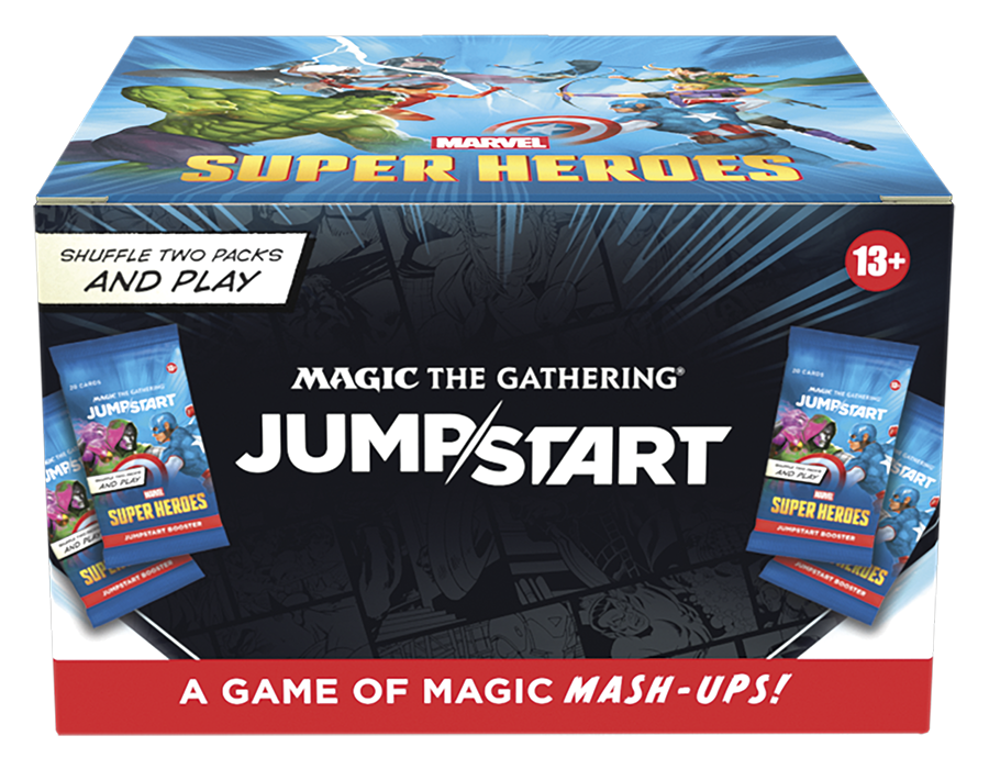 MTG: MARVEL SUPER HEROES - JUMPSTART BOOSTER BOX [Pre-order][Available 6/26/2026]