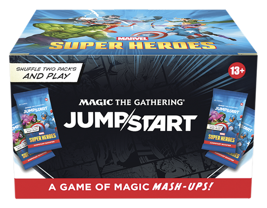 MTG: MARVEL SUPER HEROES - JUMPSTART BOOSTER BOX [Pre-order][Available 6/26/2026]