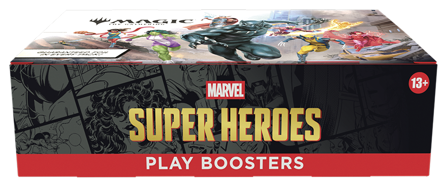 MTG: MARVEL SUPER HEROES PLAY BOOSTER BOX[Pre-order][Available 6/26/2026]