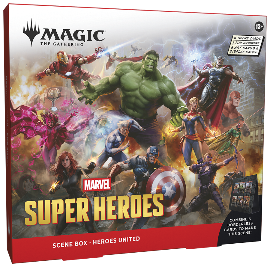 MTG: MARVEL SUPER HEROES SCENE BOX, SET OF 2 [Pre-order][Available 6/26/2026]