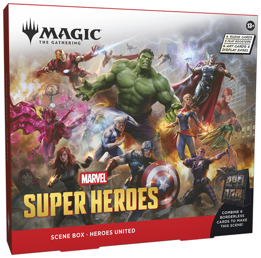 MTG: MARVEL SUPER HEROES SCENE BOX, SET OF 2