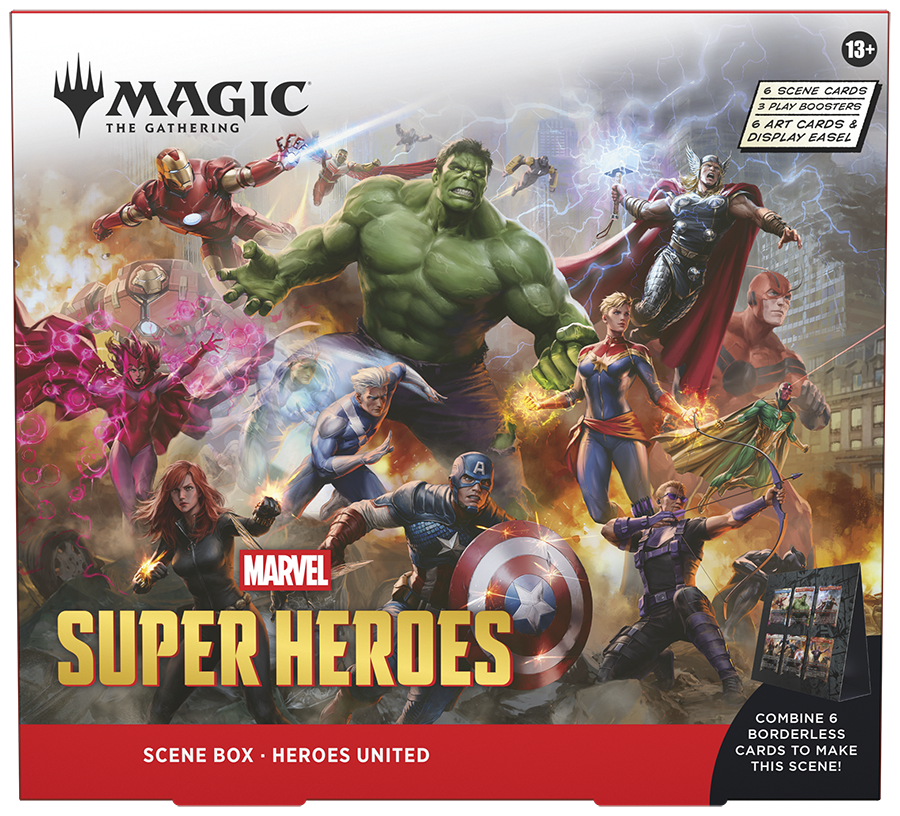 MTG: Marvel Super Heroes Scene Box