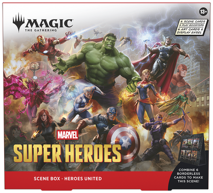 MTG: Marvel Super Heroes Scene Box