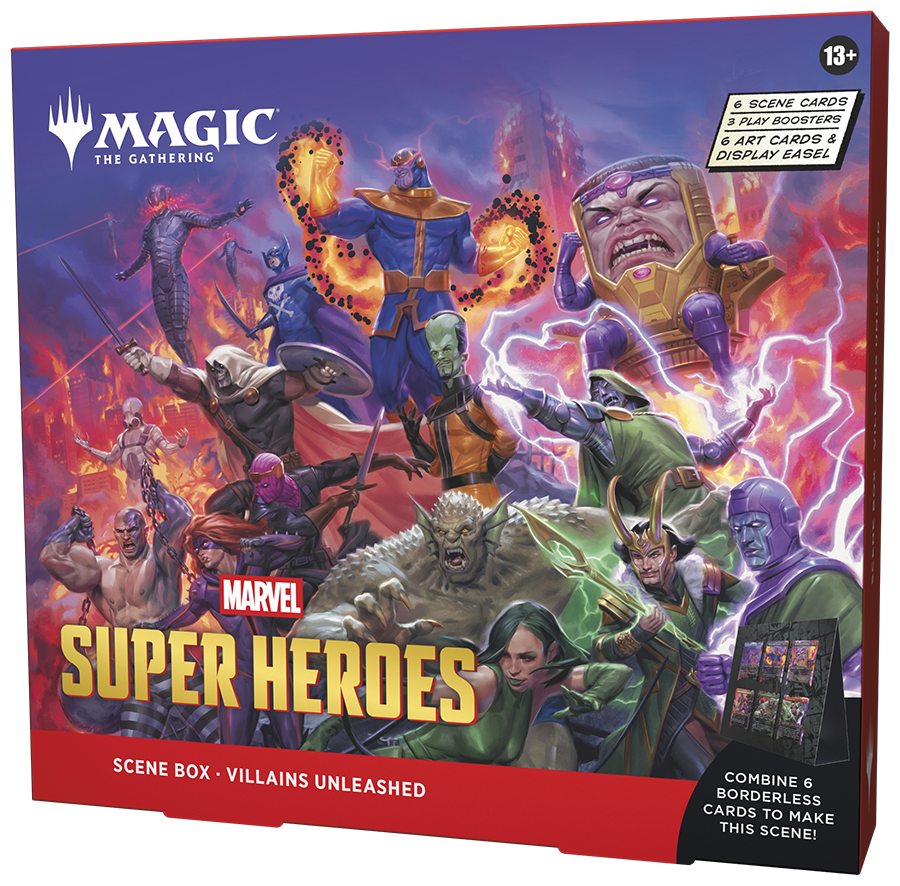 MTG: MARVEL SUPER HEROES SCENE BOX, SET OF 2 [Pre-order][Available 6/26/2026]