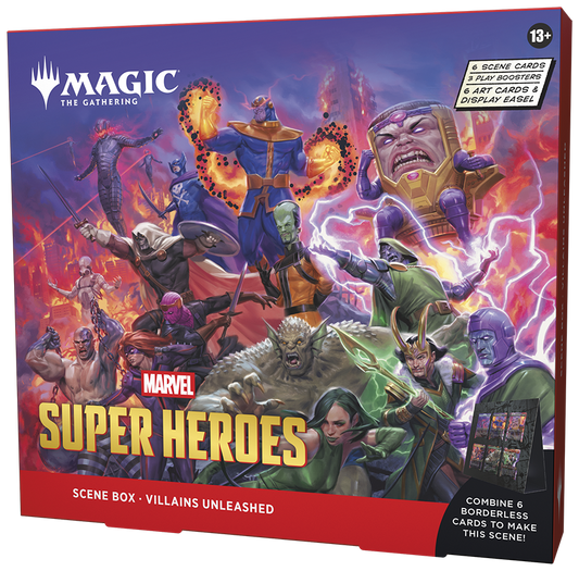 MTG: MARVEL SUPER HEROES SCENE BOX, SET OF 2 [Pre-order][Available 6/26/2026]