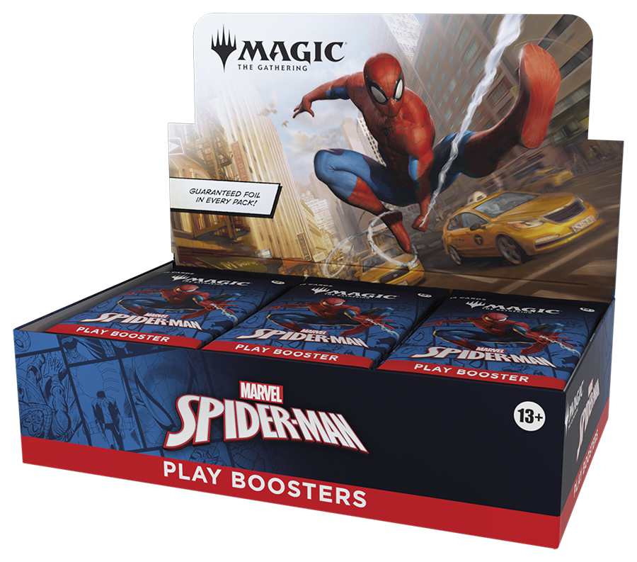 MTG: Marvel's Spider-Man Play Booster Display (Sealed) [Preorder][Available September 26th]