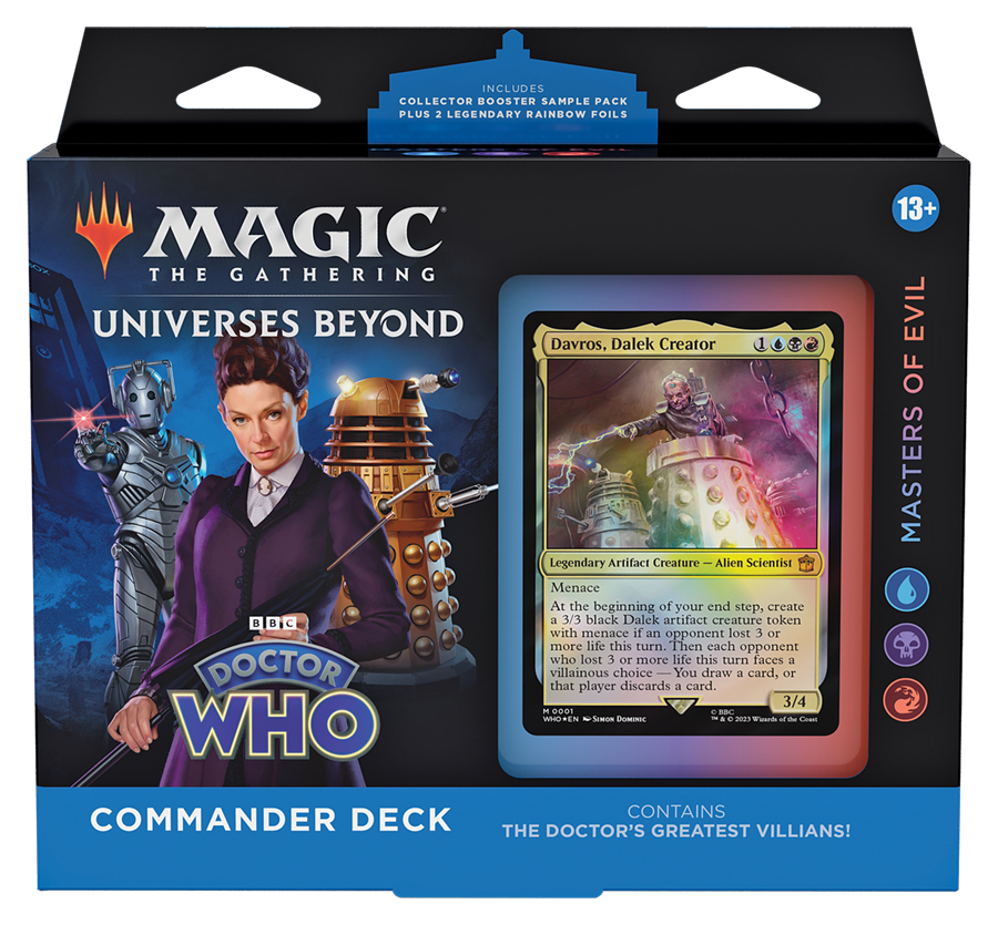 MTG: Doctor Who Commander Deck - Case of 4