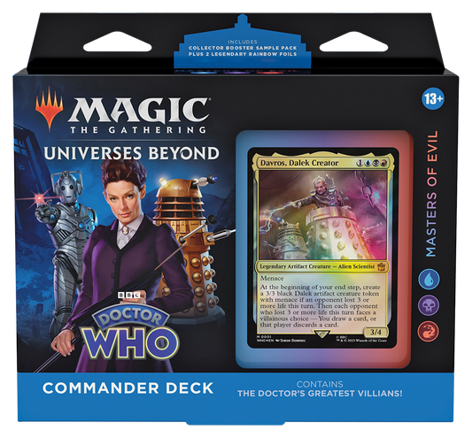MTG:神秘博士 Commander Deck - Case of 4