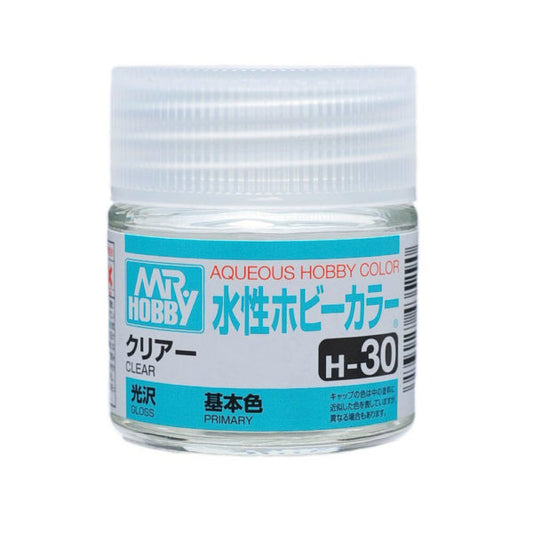 Mr. Hobby Aqueous Color H30 Gloss Clear (10ml)