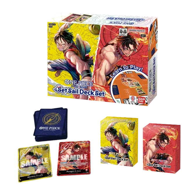 One Piece Card Game: Set Sail Deck Set