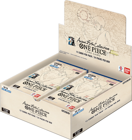 One Piece Card Game: EB-02 Anime 25th Collection Extra Booster (Sealed Box)