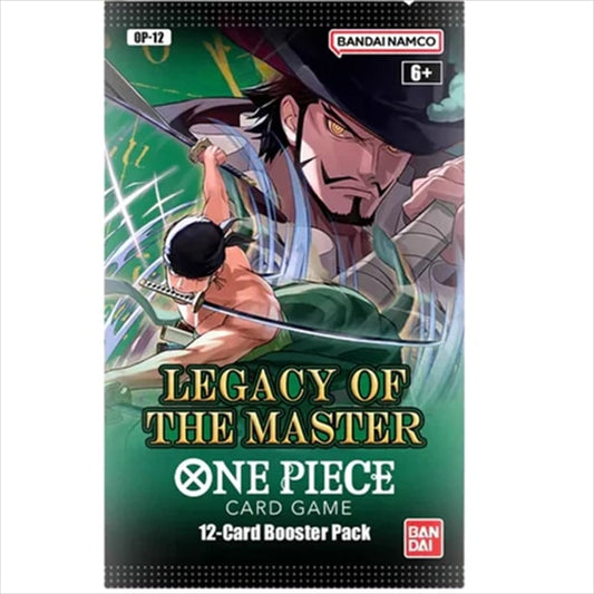 One Piece Card Game: OP-12 Legacy of The Master Booster Pack