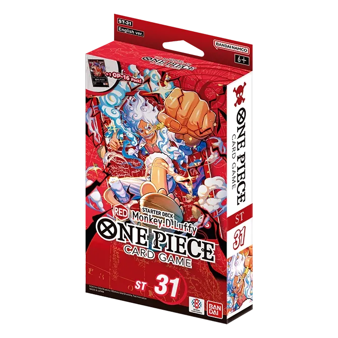 One Piece CG: Starter Deck ST-31 Monkey.D.Luffy [Red]