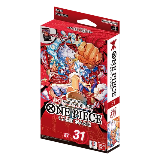 One Piece CG: Starter Deck ST-31 Monkey.D.Luffy [Red]