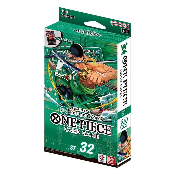 One Piece CG: Starter Deck ST-32 [Green] Roronoa Zoro