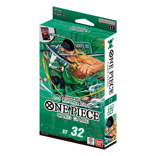 One Piece CG: Starter Deck ST-32 [Green] Roronoa Zoro