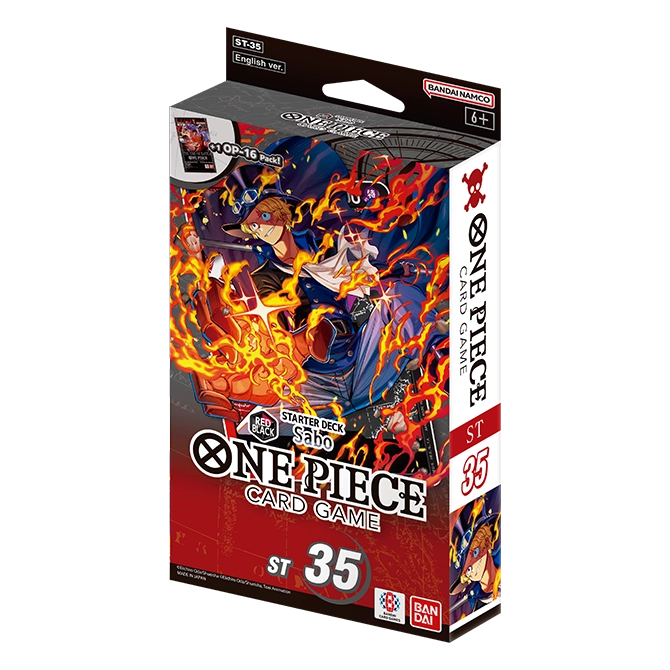 One Piece CG: Starter Deck ST-35 [Black] Sabo