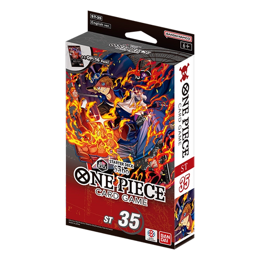 One Piece CG: Starter Deck ST-35 [Black] Sabo