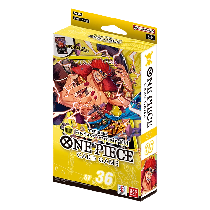 One Piece CG: Starter Deck ST-36 [Yellow] Eustass "Captain" Kid