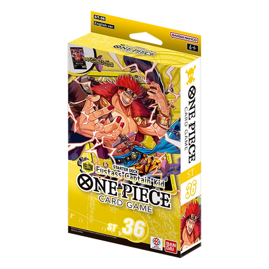One Piece CG: Starter Deck ST-36 [Yellow] Eustass "Captain" Kid