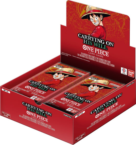 One Piece Card Game: OP-13 Carrying on His Will Booster Box (Sealed)