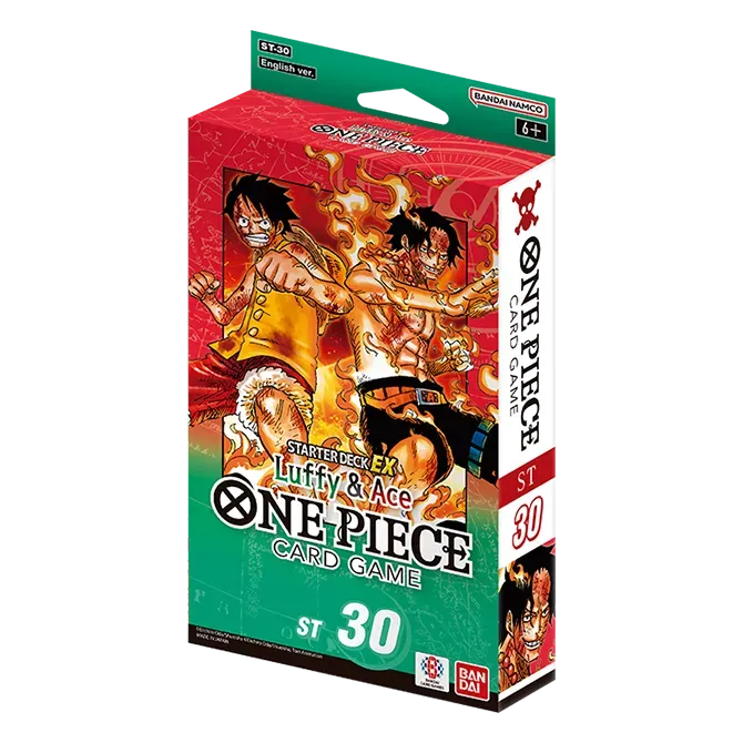 One Piece CG: Starter Deck Ex [ST30] -Luffy & Ace-  [Preorder][Available June 12]