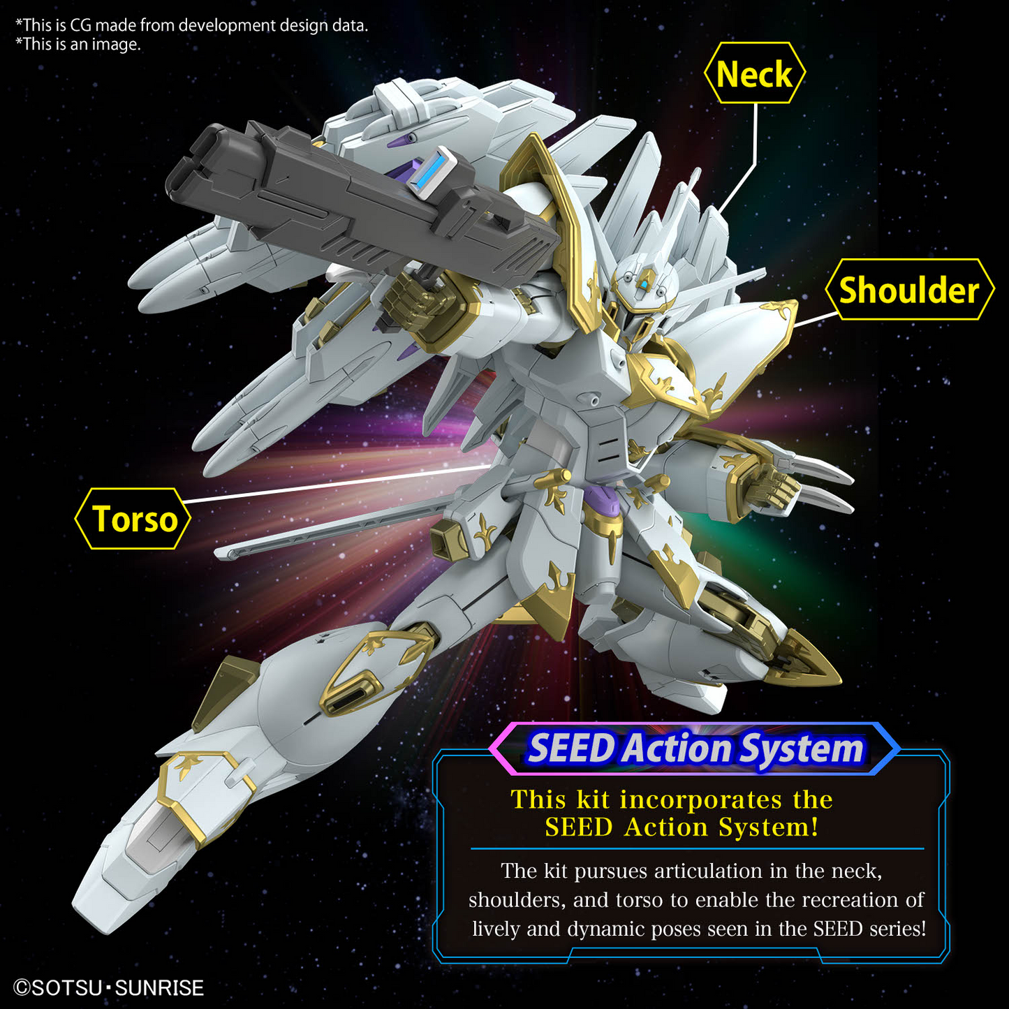 HG 1/144 Black Knight Squad Cal-re.A (Mobile Suit Gundam: Seed Freedom) [Preorder. Available Q4, 2024]