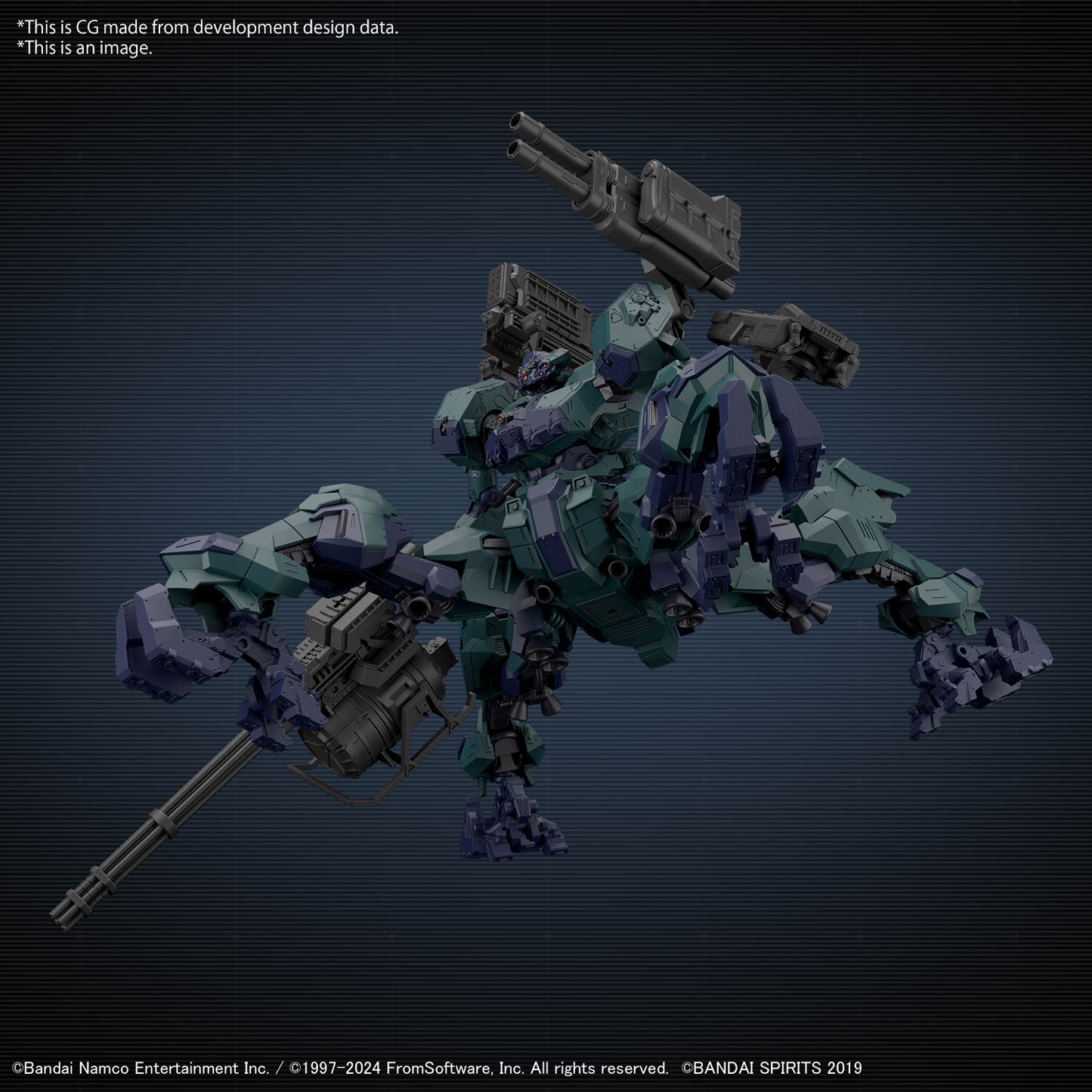 30MM 1/144 Armored Core VI Fires of Rubicon Balam Industries BD-011 Melander Liger Tail [Preorder. ETA Q1 2025]