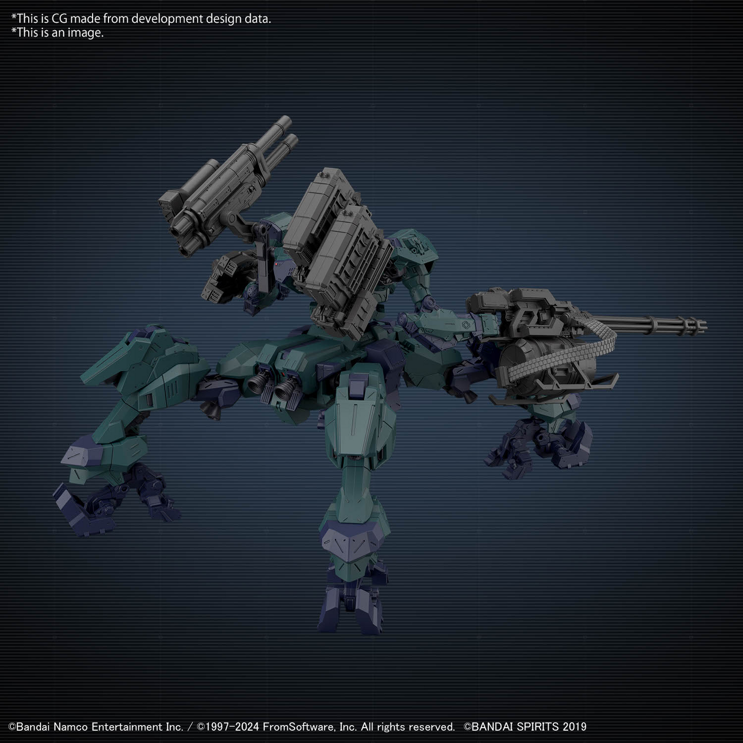 30MM 1/144 Armored Core VI Fires of Rubicon Balam Industries BD-011 Melander Liger Tail [Preorder. ETA Q1 2025]