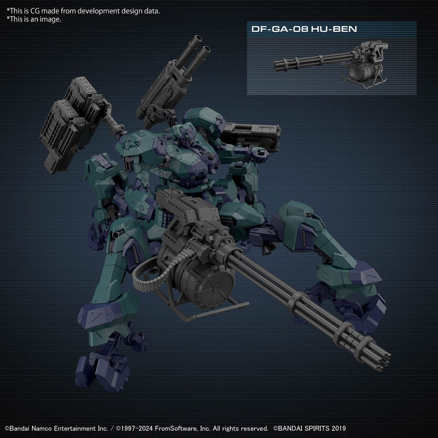 30MM 1/144 Armored Core VI Fires of Rubicon Balam Industries BD-011 Melander Liger Tail [Preorder. ETA Q1 2025]