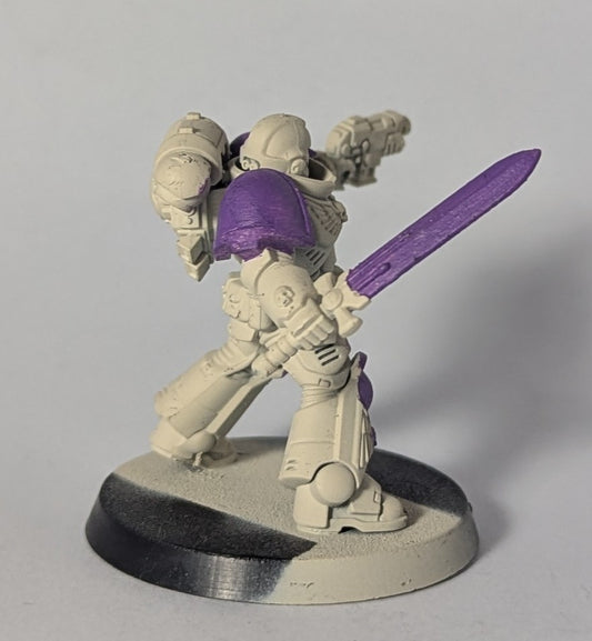 [Pre-Owned] Warhammer 40k: Space Marine - Lieutenant with Power Sword