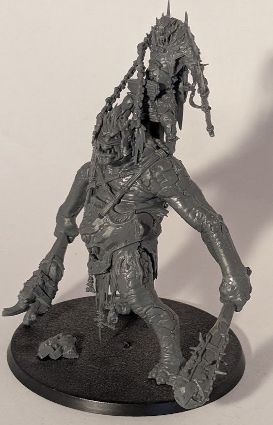 [Pre-Owned] Age of Sigmar: Orruk Warclans - Breaka-boss on Mirebrute Troggoth