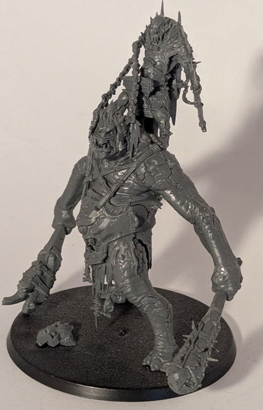 [Pre-Owned] Age of Sigmar: Orruk Warclans - Breaka-boss on Mirebrute Troggoth