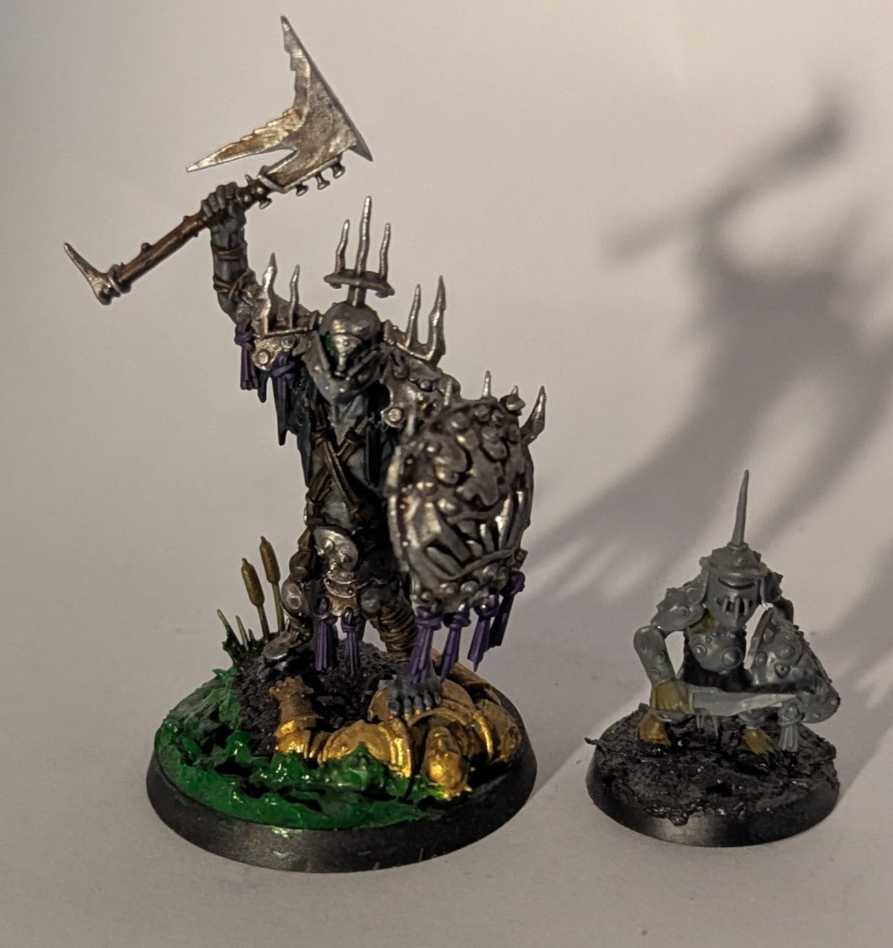 [Pre-Owned] Age of Sigmar: Orruk Warclans - Killaboss with Stab-grot
