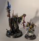 [Pre-Owned] Age of Sigmar: Orruk Warclans - Swamp Calla Shaman with Pot-Grot