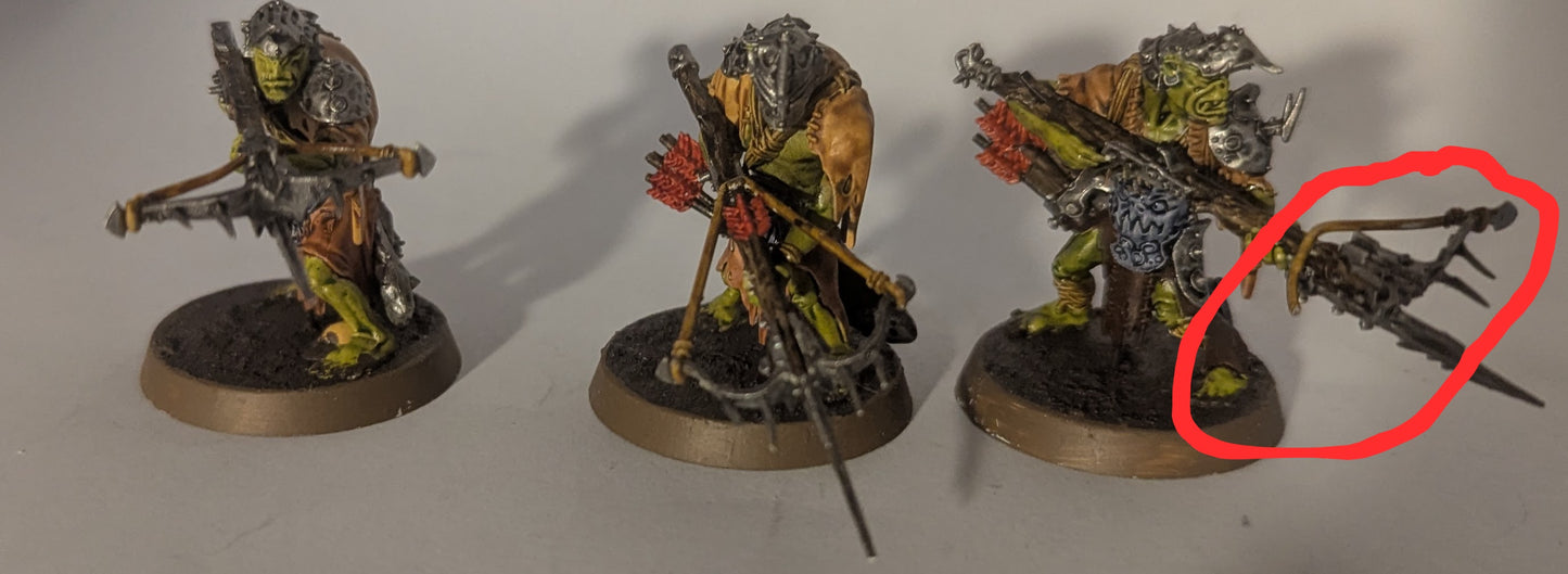 [Pre-Owned] Age of Sigmar: Orruk Warclans - Man-Skewer Boltboyz