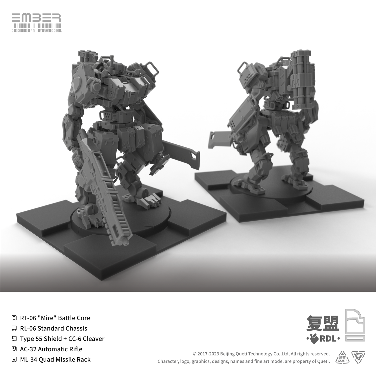 [Pre-order][ETA: May, 2025] Ember: Obsidian Protocol - RDL Core Set