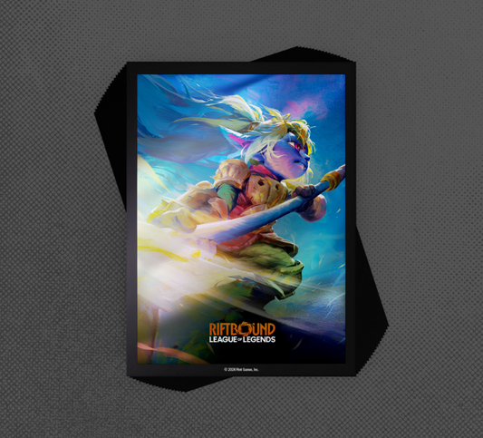 Riftbound: Unleashed Art Sleeves - Poppy (100ct)