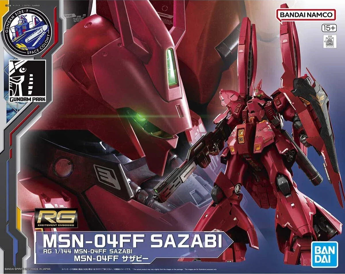 RG 1/144 RX-93ff Nu 高达（高达 Side-F 限定版）