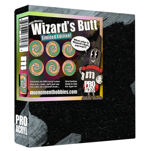 Pro Acryl Wizard's Butt Paint Set